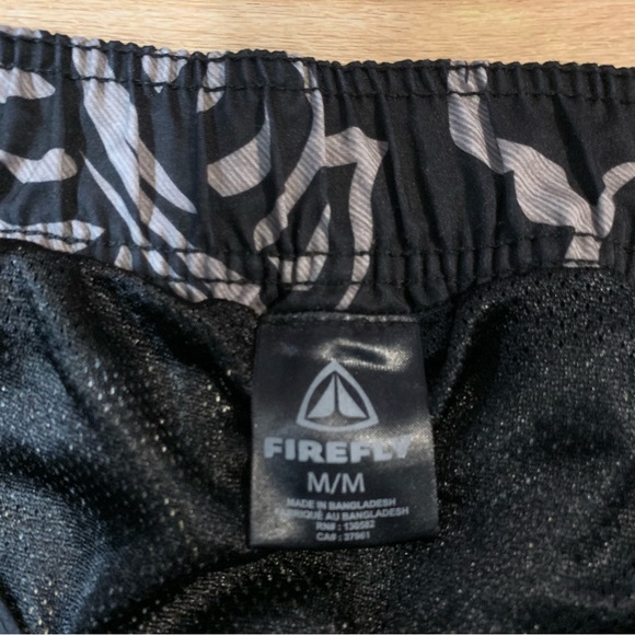 Firefly Swim Trunks Shorts Board Swimming Black Palm Suit - Picture 7 of 7